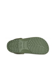 CROCS CLASSIC Chodaki unisex zieleń wojskowa wielokolorowa - Buty uniseks - 5
