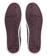 TOMMY HILFIGER ESSENTIAL LEATHER Sk&oacute;rzane trampki czarny - Buty męskie - 4