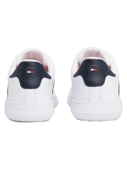 ESSENTIAL LEATHER Sk&oacute;rzane trampki biały - Buty męskie