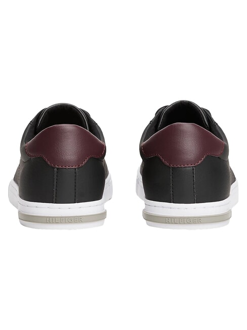 ESSENTIAL LEATHER Sk&oacute;rzane trampki czarny - Buty męskie