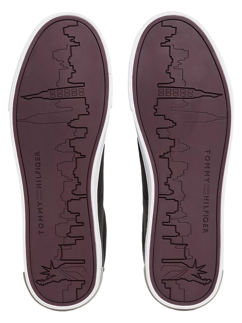 ESSENTIAL LEATHER Sk&oacute;rzane trampki czarny - Buty męskie