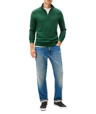 TOMMY HILFIGER ESSENTIAL LEATHER Sk&oacute;rzane trampki czarny - Buty męskie - 7