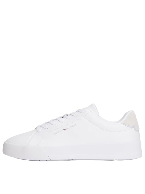 TH Sk&oacute;rzane trampki biały - Buty męskie