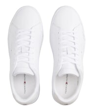 TOMMY HILFIGER TH Sk&oacute;rzane trampki biały - Buty męskie - 3