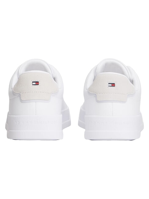 TH Sk&oacute;rzane trampki biały - Buty męskie