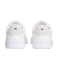 TOMMY HILFIGER TH Sk&oacute;rzane trampki biały - Buty męskie - 4