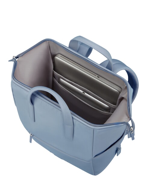 4PACK Plecak na laptopa 14" zakurzony niebieski - Torby damskie