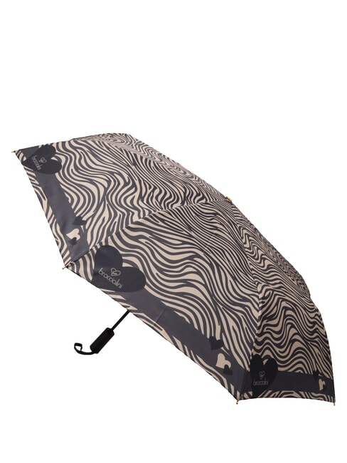 BASIC Mini parasol z automatycznym otwieraniem zebra - Parasole