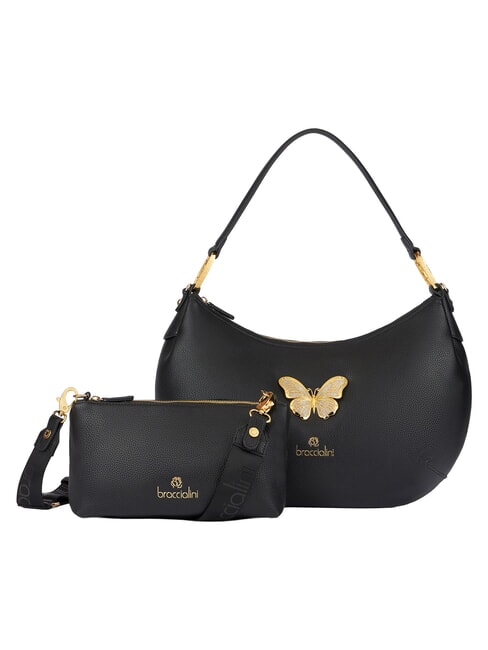 BETH JEWELS Torba na ramię L z paskiem na ramię czarny - Torby damskie