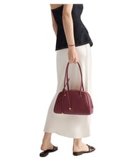 FURLA POPPY Torba na ramię, sk&oacute;ra czerwone jabłko - Torby damskie - 6