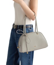 FURLA POPPY Torba na ramię, sk&oacute;ra kamienny szary - Torby damskie - 5