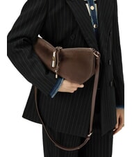FURLA DEBBY Torba na ramię, sk&oacute;ra dźwięki espresso - Torby damskie - 5
