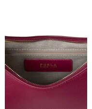 FURLA GOCCIA Torba na ramię ze sk&oacute;ry młotkowanej rododendron - Torby damskie - 4