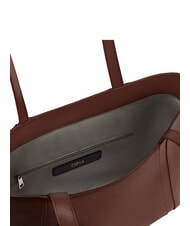 FURLA GOCCIA Torba na ramię, sk&oacute;ra czekolada - Torby damskie - 4