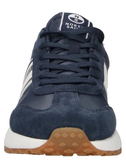 COMPASS Adidasy granatowo-biały - Buty męskie