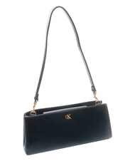 CALVIN KLEIN CK ELONGATED Torba na ramię na czarno - Torby damskie - 2