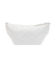 CALVIN KLEIN WOVEN Torba na ramię smagliczka biała - Torby damskie - 4