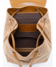 CALVIN KLEIN EMBLEM AOP Plecak z wewnętrzną kieszenią łodyga kukurydzy/tbd aop jqd - Torby damskie - 5