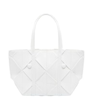 CALVIN KLEIN WOVEN Torebka z paskiem na ramię smagliczka biała - Torby damskie - 4