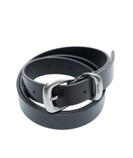 CALVIN KLEIN 2PIECE LOGO Pasek sk&oacute;rzany ck czarny / antyczny nikiel - Paski - 3