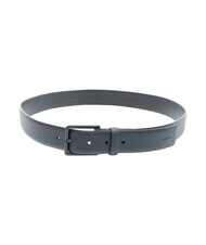 CALVIN KLEIN WARMTH BUCKLE Pasek sk&oacute;rzany czarny/matowy czarny - Paski - 2