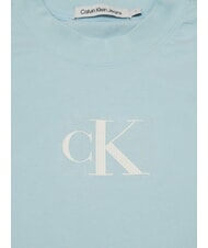 CALVIN KLEIN CK JEANS Koszulka kr&oacute;tka z długim rękawem pamiątkowy niebieski - Koszulki i topy damskie - 2