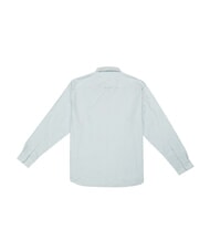 TOMMY HILFIGER TH Koszula bawełniana z długim rękawem przewiewny niebieski - Koszule męskie - 3