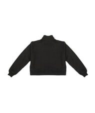 CALVIN KLEIN CK JEANS Bluza bawełniana ck czarny/amarantowy - Bluzy damskie - 3