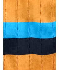 TOMMY HILFIGER TH Sweter z okrągłym dekoltem koniak / trzcina cukrowa mono - Koszulki męskie - 3