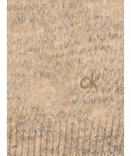 CALVIN KLEIN CK Sweter z dekoltem w serek - Koszulki damskie