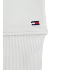 TOMMY HILFIGER TH Bluza bawełniana biały - Bluzy damskie - 3