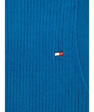 TOMMY HILFIGER TH Koszula bez rękaw&oacute;w, szerokie ramiona głęboki indygo - Koszulki i topy damskie - 2
