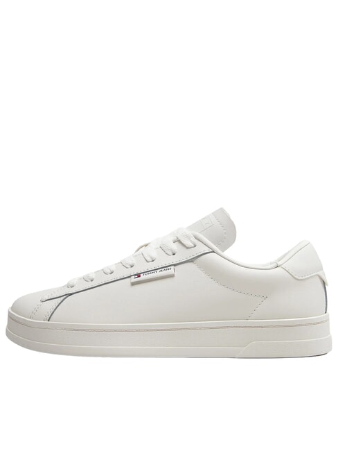 TJ LOW CUPSOLE LOW Sk&oacute;rzane trampki ecru - Buty męskie