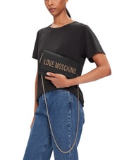 LOVE MOSCHINO SMART DAILY Mała torba na ramię Czarny - Torby damskie - 2