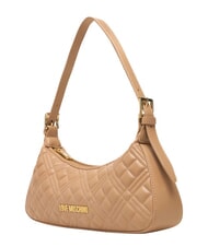 LOVE MOSCHINO QUILTED Torba na ramię beżowy - Torby damskie - 3