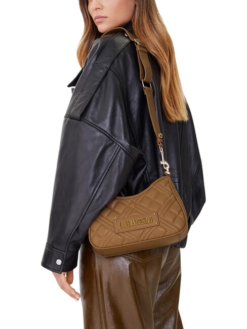 QUILTED Torba o podw&oacute;jnej funkcji beżowy - Torby damskie