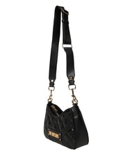 LOVE MOSCHINO QUILTED Torba na ramię z paskiem na ramię Czarny - Torby damskie - 3