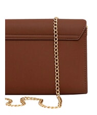 LOVE MOSCHINO SMART DAILY Kopert&oacute;wka z łańcuszkiem kasztan - Torby damskie - 2