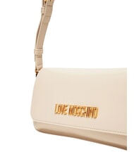 LOVE MOSCHINO SMART DAILY Torba na ramię kość słoniowa - Torby damskie - 5
