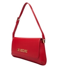 LOVE MOSCHINO SMART DAILY Torba na ramię CZERWONY - Torby damskie - 3