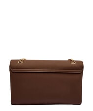 LOVE MOSCHINO BOLD LOVE Torba na ramię z łańcuszkiem kasztan - Torby damskie - 4