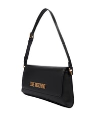 LOVE MOSCHINO SMART DAILY Torba na ramię Czarny - Torby damskie - 3