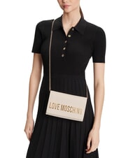 LOVE MOSCHINO SMART DAILY Kopert&oacute;wka z łańcuszkiem - Torby damskie