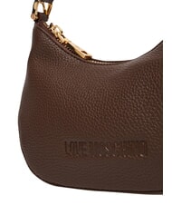 LOVE MOSCHINO GIANT Mała torebka z paskiem na ramię Boję się - Torby damskie - 6