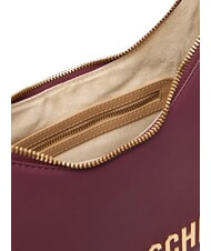 LOVE MOSCHINO BOLD LOVE Torba na ramię wino - Torby damskie - 6