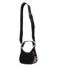 LOVE MOSCHINO GIANT Mała torebka z paskiem na ramię Czarny - Torby damskie - 3