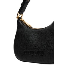 LOVE MOSCHINO GIANT Mała torebka z paskiem na ramię Czarny - Torby damskie - 5