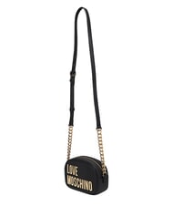 LOVE MOSCHINO BOLD LOVE Mała torba na ramię Czarny - Torby damskie - 3