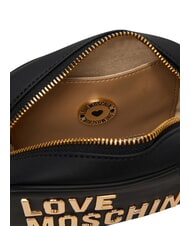 LOVE MOSCHINO BOLD LOVE Mała torba na ramię Czarny - Torby damskie - 6