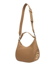LOVE MOSCHINO GIANT Mała torba na ramię beżowy - Torby damskie - 3